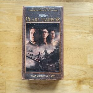 Pearl Harbor (VHS, 2001, 2-Tape Set, Pan Scan 60th Anniversary